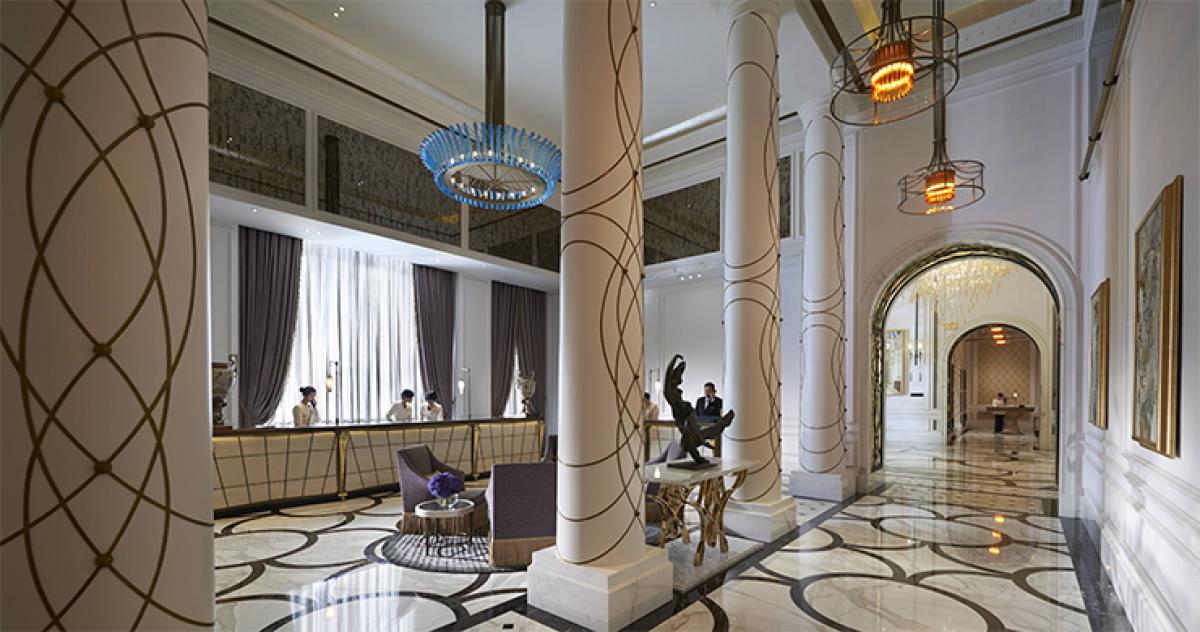 Lobby- Mandarin Oriental